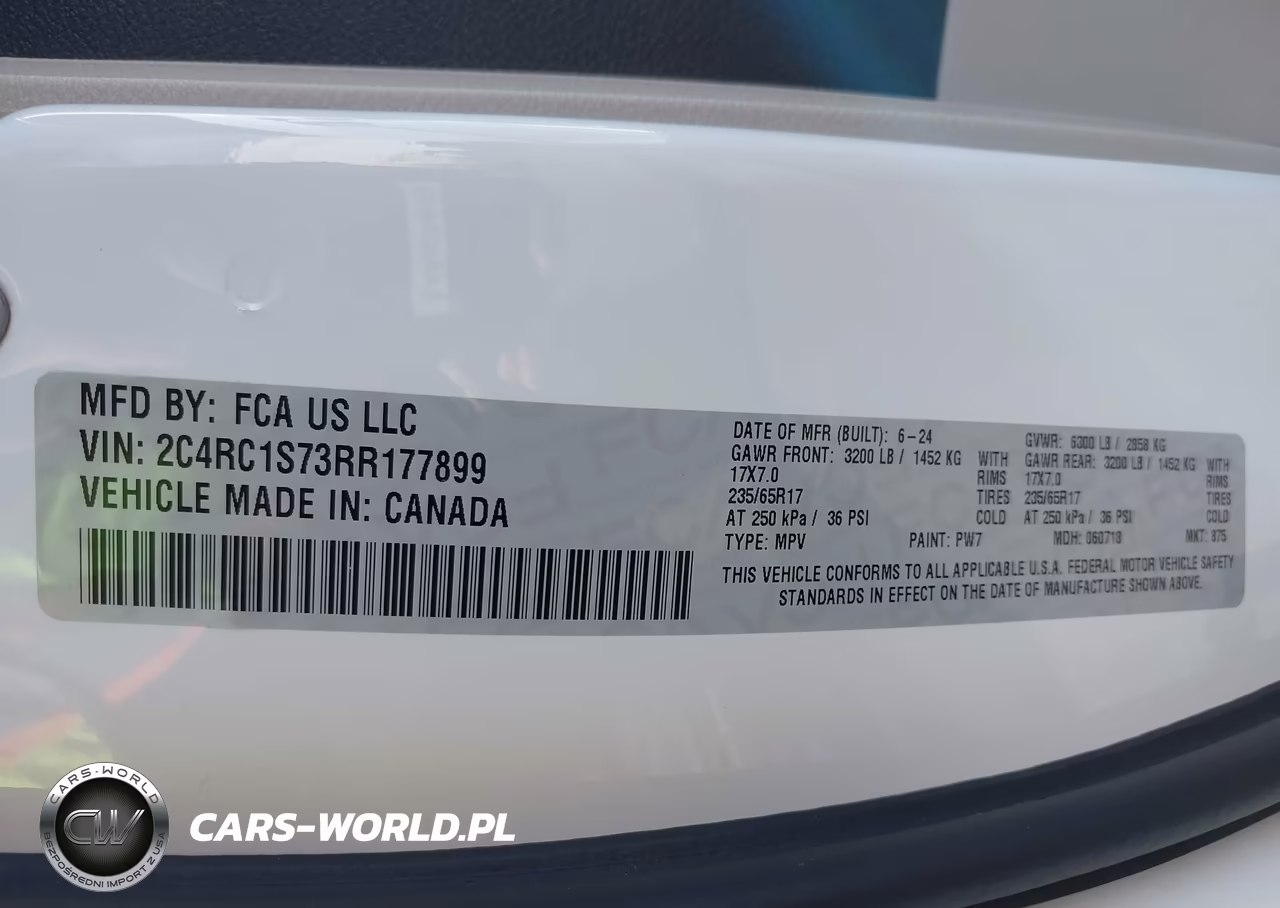 2024 Chrysler Pacifica Hybrid Select VIN:2C4RC1S73RR177899 - 9