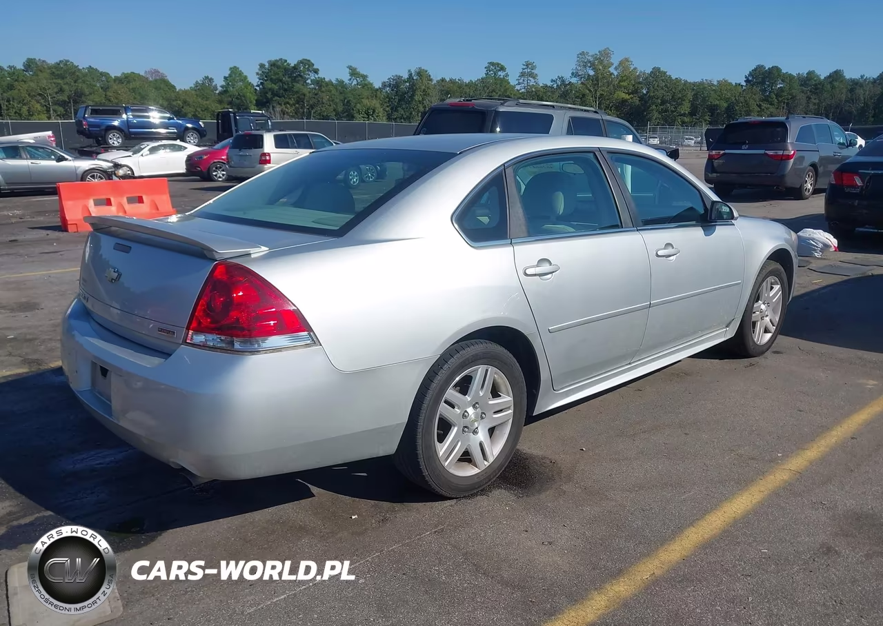 2012 Chevrolet Impala Lt Fleet VIN:2G1WG5E35C1101302 - 4