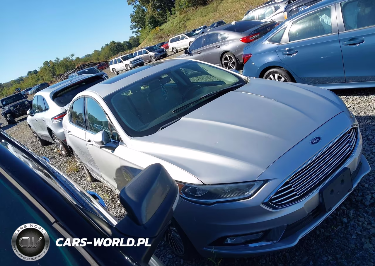 2017 Ford Fusion Titanium VIN:3FA6P0K99HR116428 - 1