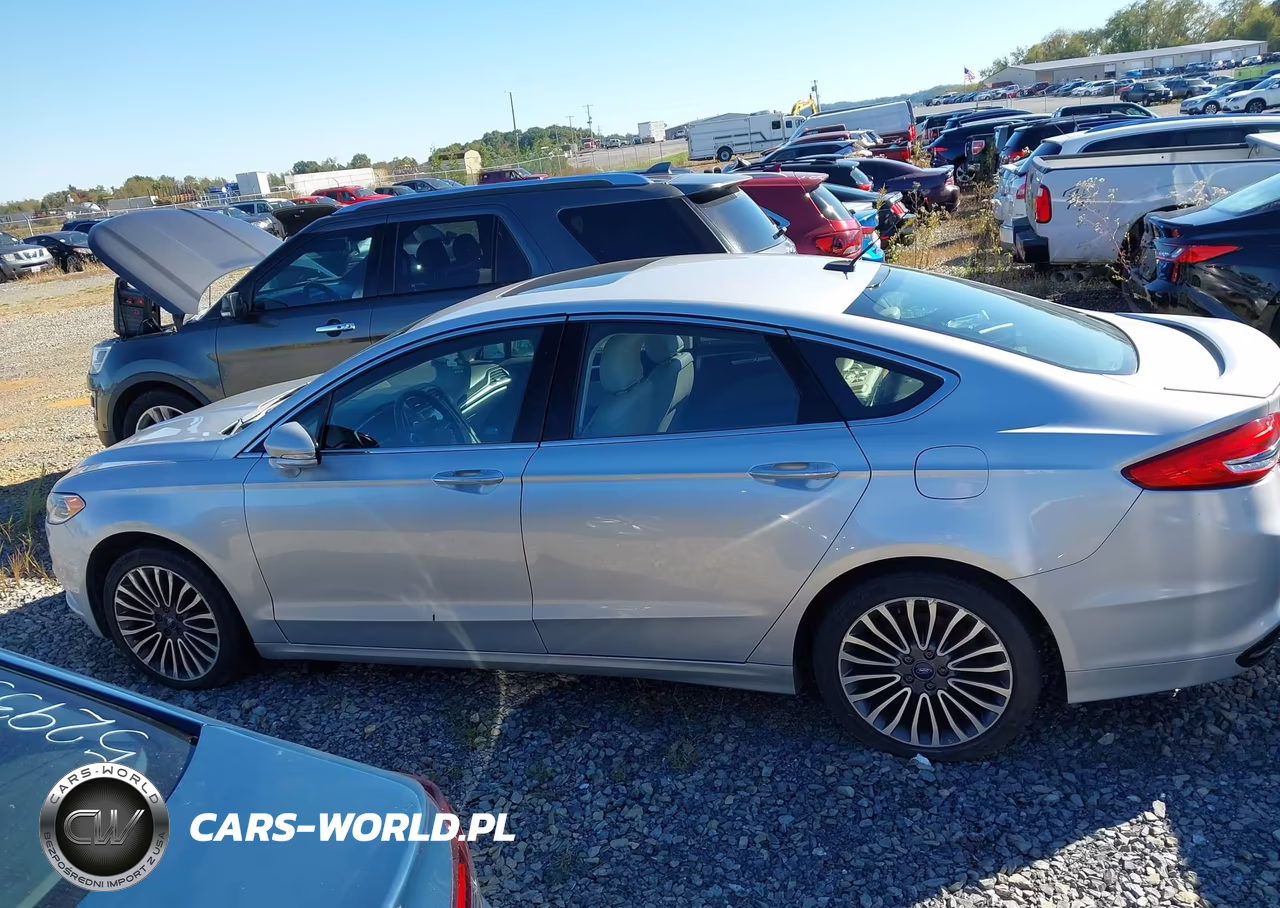 2017 Ford Fusion Titanium VIN:3FA6P0K99HR116428 - 15