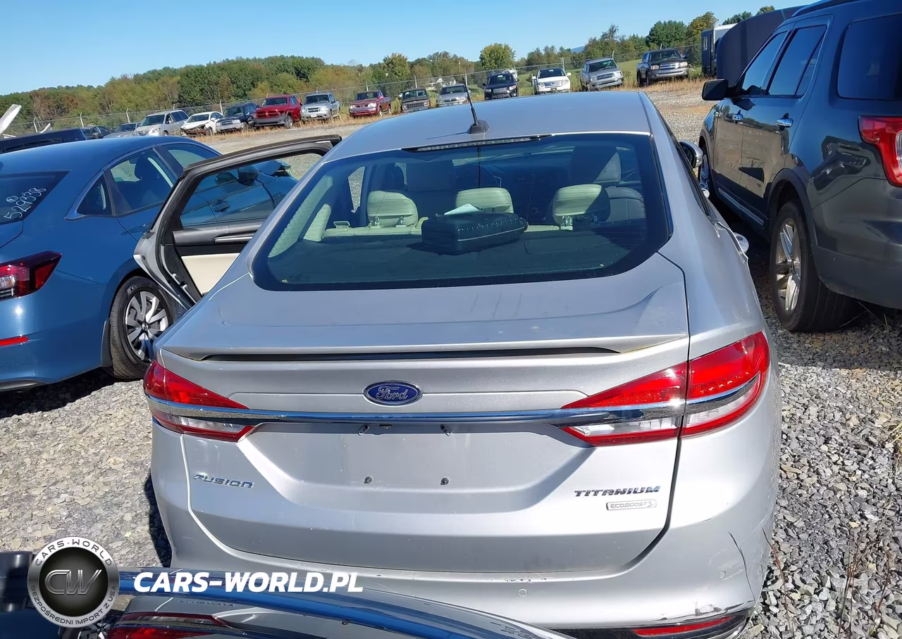 2017 Ford Fusion Titanium VIN:3FA6P0K99HR116428 - 17