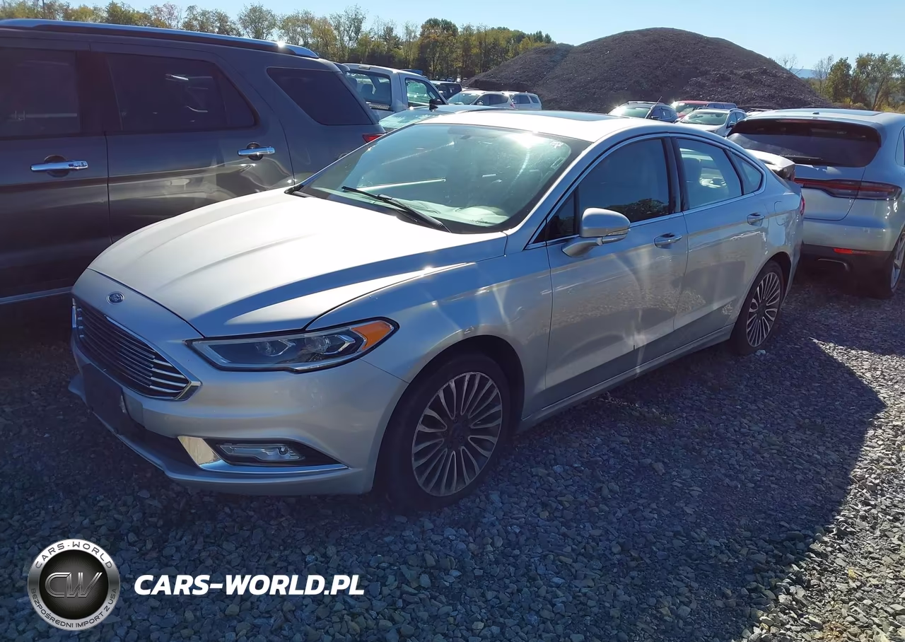 2017 Ford Fusion Titanium VIN:3FA6P0K99HR116428 - 2