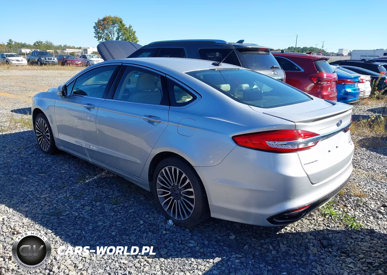 2017 Ford Fusion Titanium VIN:3FA6P0K99HR116428 - 3