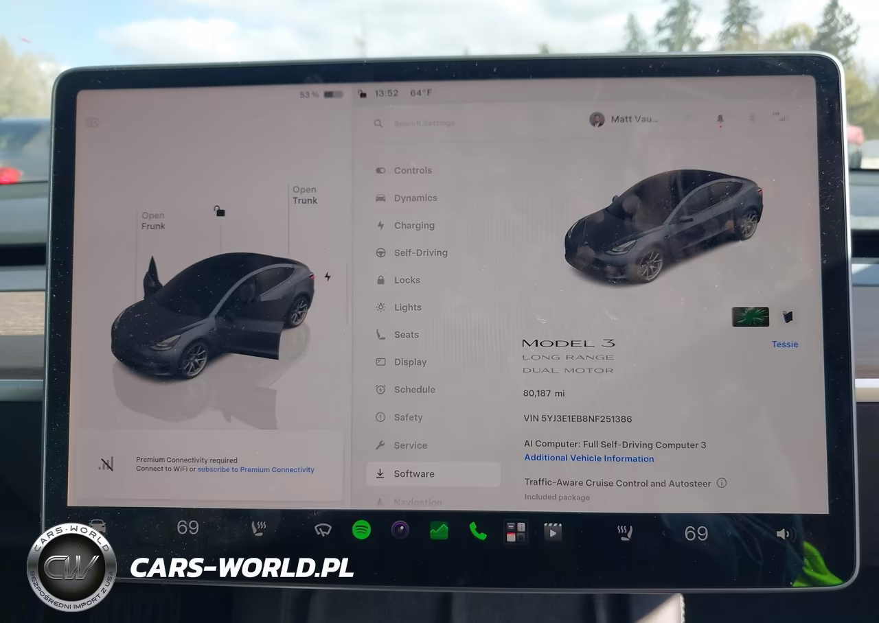 2022 Tesla Model 3 Long Range Dual Motor All-Wheel Drive VIN:5YJ3E1EB8NF251386 - 18