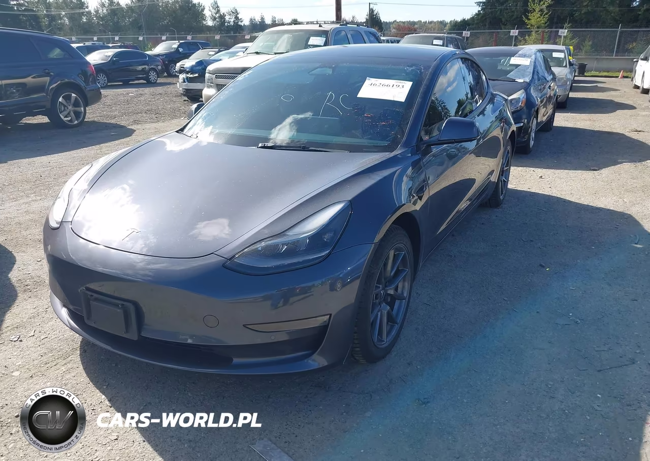 2022 Tesla Model 3 Long Range Dual Motor All-Wheel Drive VIN:5YJ3E1EB8NF251386 - 2