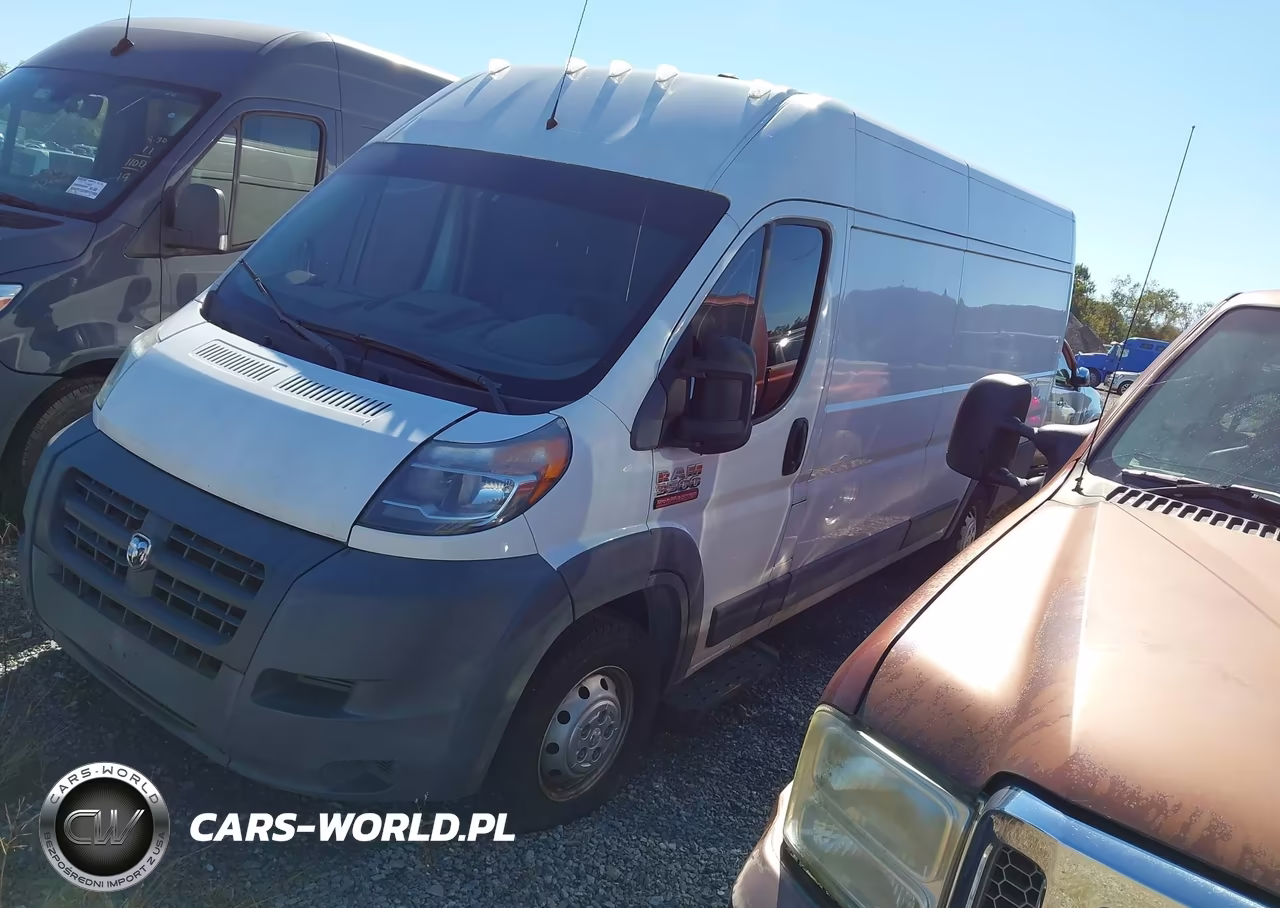 2015 Ram Promaster 3500 High Roof VIN:3C6URVJG9FE513030 - 2