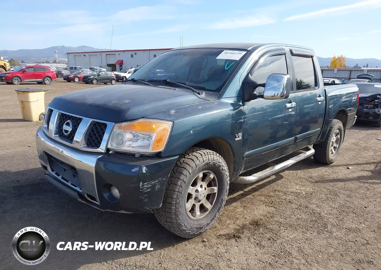 2004 Nissan Titan Se VIN:1N6AA07B64N553413 - 2