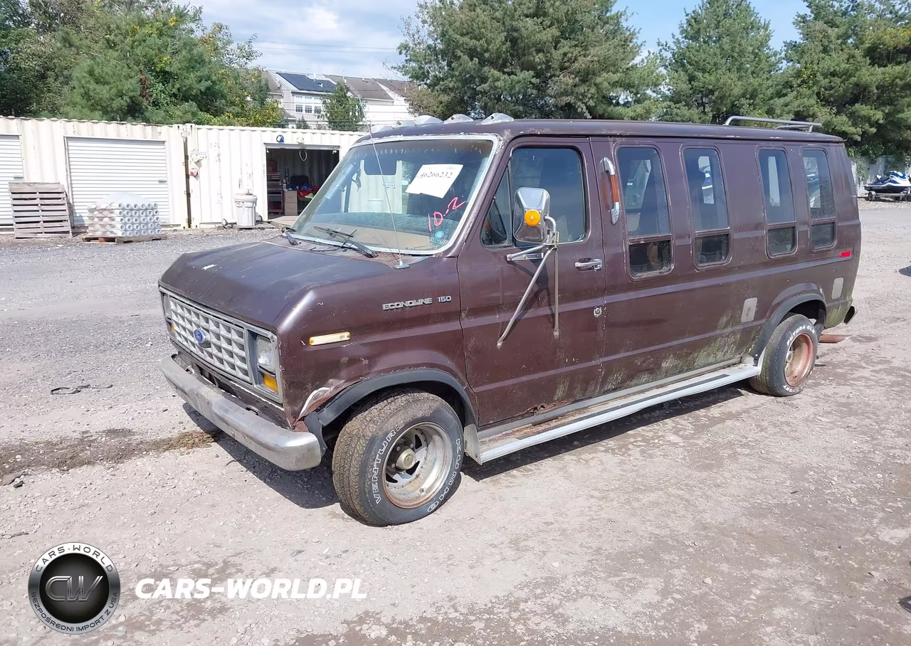 1985 Ford Econoline E150 Van VIN:1FTDE14F6FHB50261 - 2