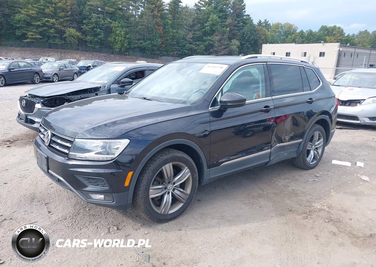 2020 Volkswagen Tiguan 2.0T Se-2.0T Se R-Line Black-2.0T Sel VIN:3VV2B7AX5LM063315 - 2