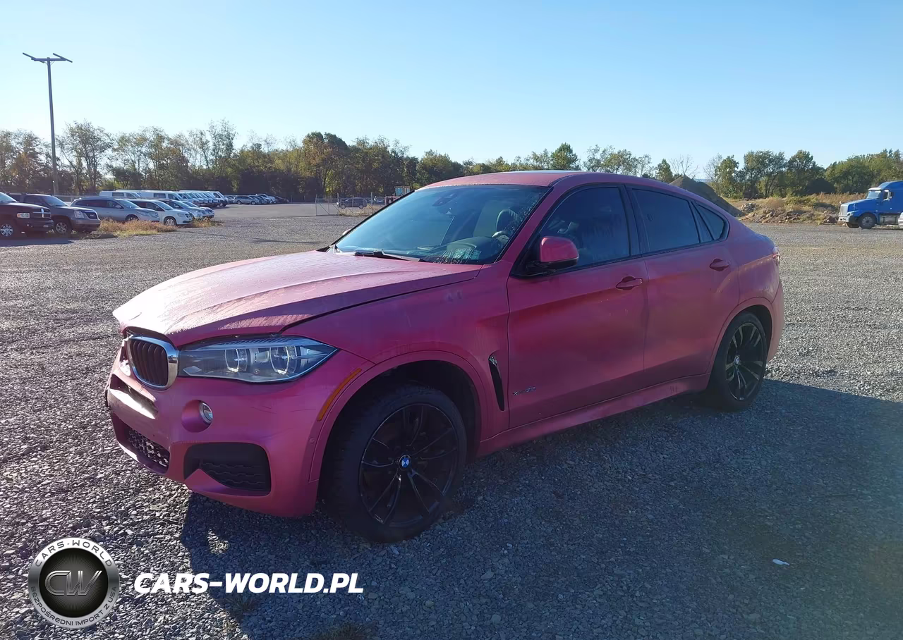 2017 BMW X6 xDrive35I VIN:5UXKU2C32H0X48208 - 2