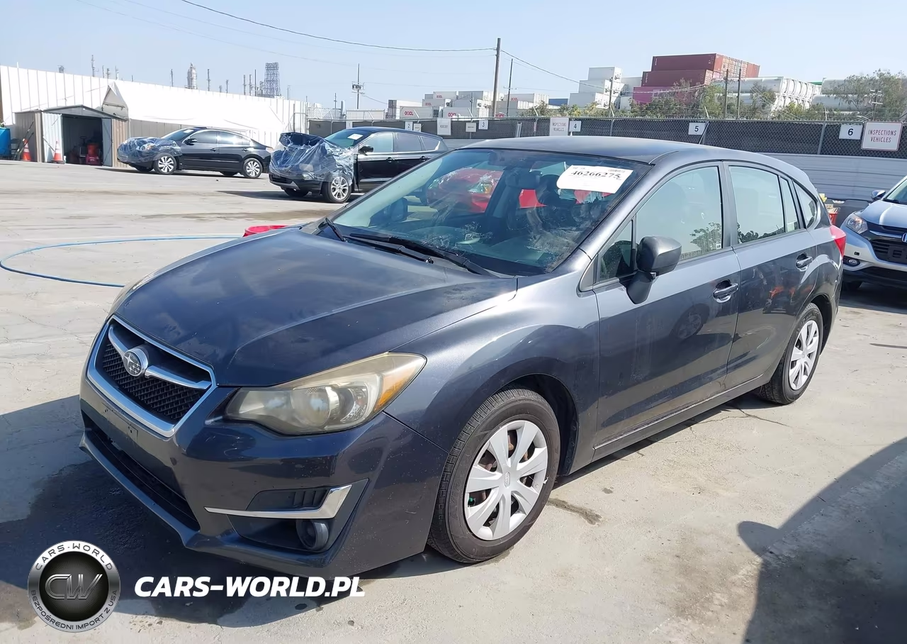 2015 Subaru Impreza 2.0I VIN:JF1GPAA69FH274557 - 2