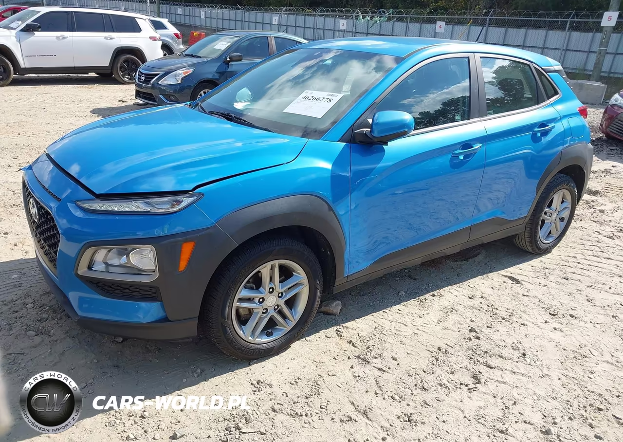 2020 Hyundai Kona Se VIN:KM8K12AA7LU434305 - 2