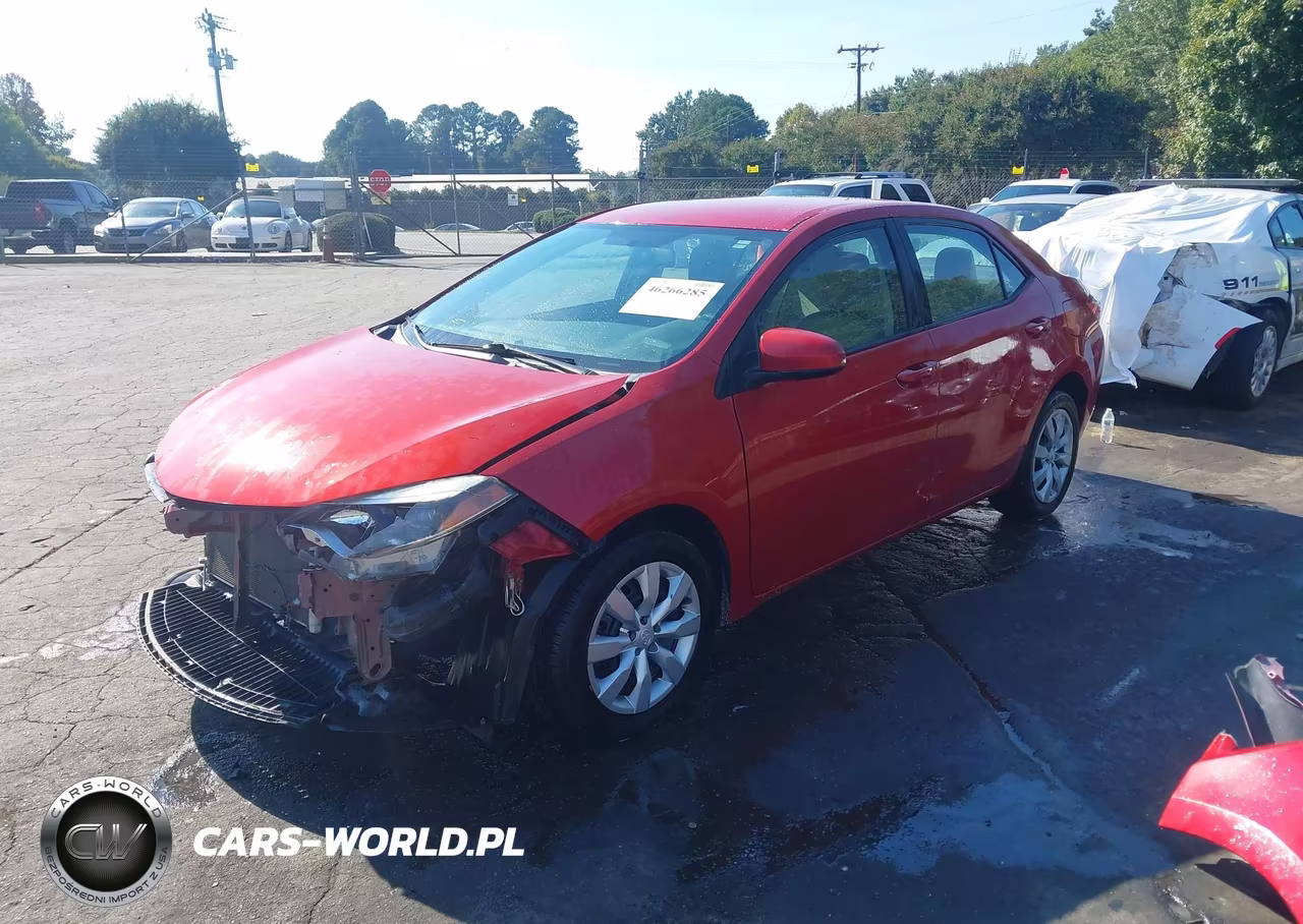 2014 Toyota Corolla Le VIN:5YFBURHE2EP082943 - 2