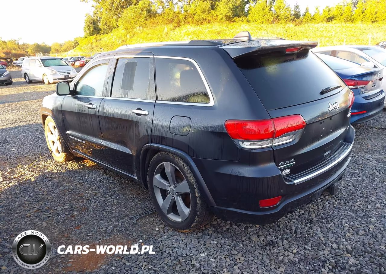 2014 Jeep Grand Cherokee Overland VIN:1C4RJFCM0EC315831 - 3