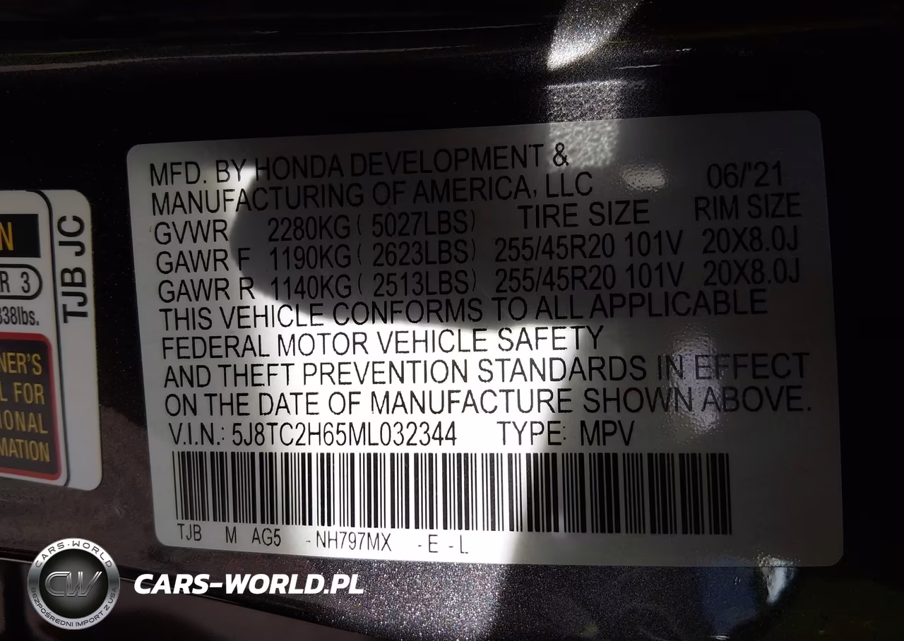 2021 Acura Rdx A-Spec Package VIN:5J8TC2H65ML032344 - 9
