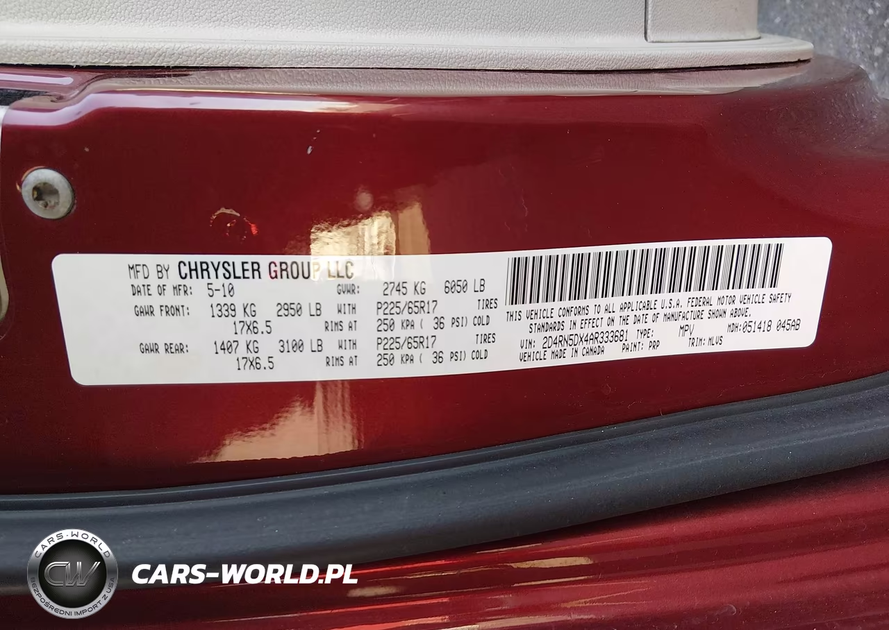 2010 Dodge Grand Caravan Sxt VIN:2D4RN5DX4AR333681 - 9