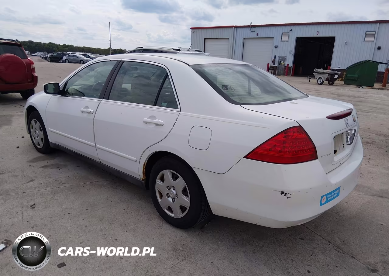 2007 Honda Accord 2.4 Lx VIN:1HGCM56417A049724 - 3