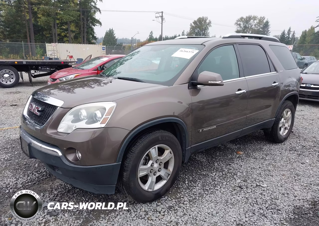2008 GMC Acadia Slt1 Awd Slt-1 VIN:1GKEV23768J255211 - 2
