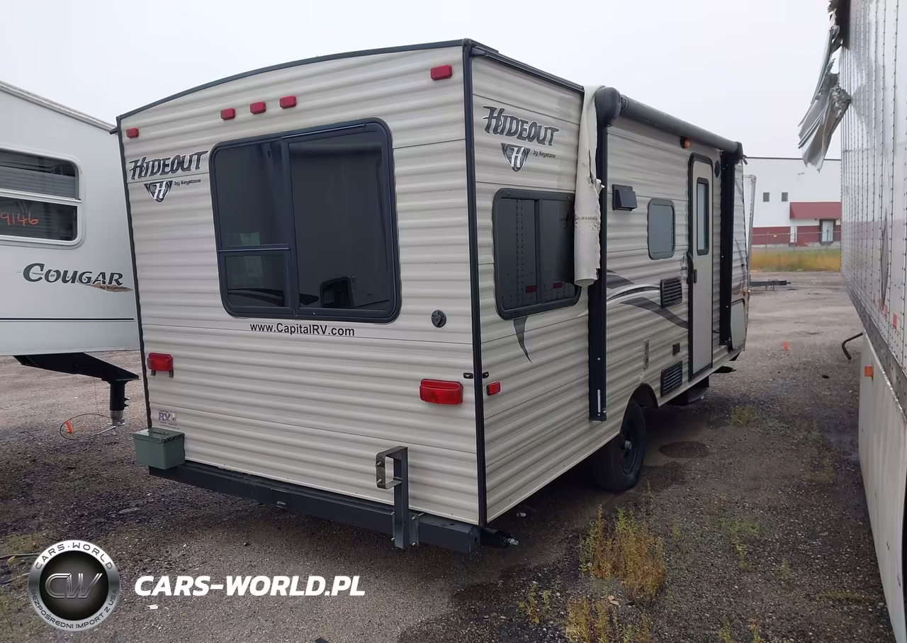 2017 Keystone Hideout 177Lhs VIN:4YDT17711HW205981 - 4