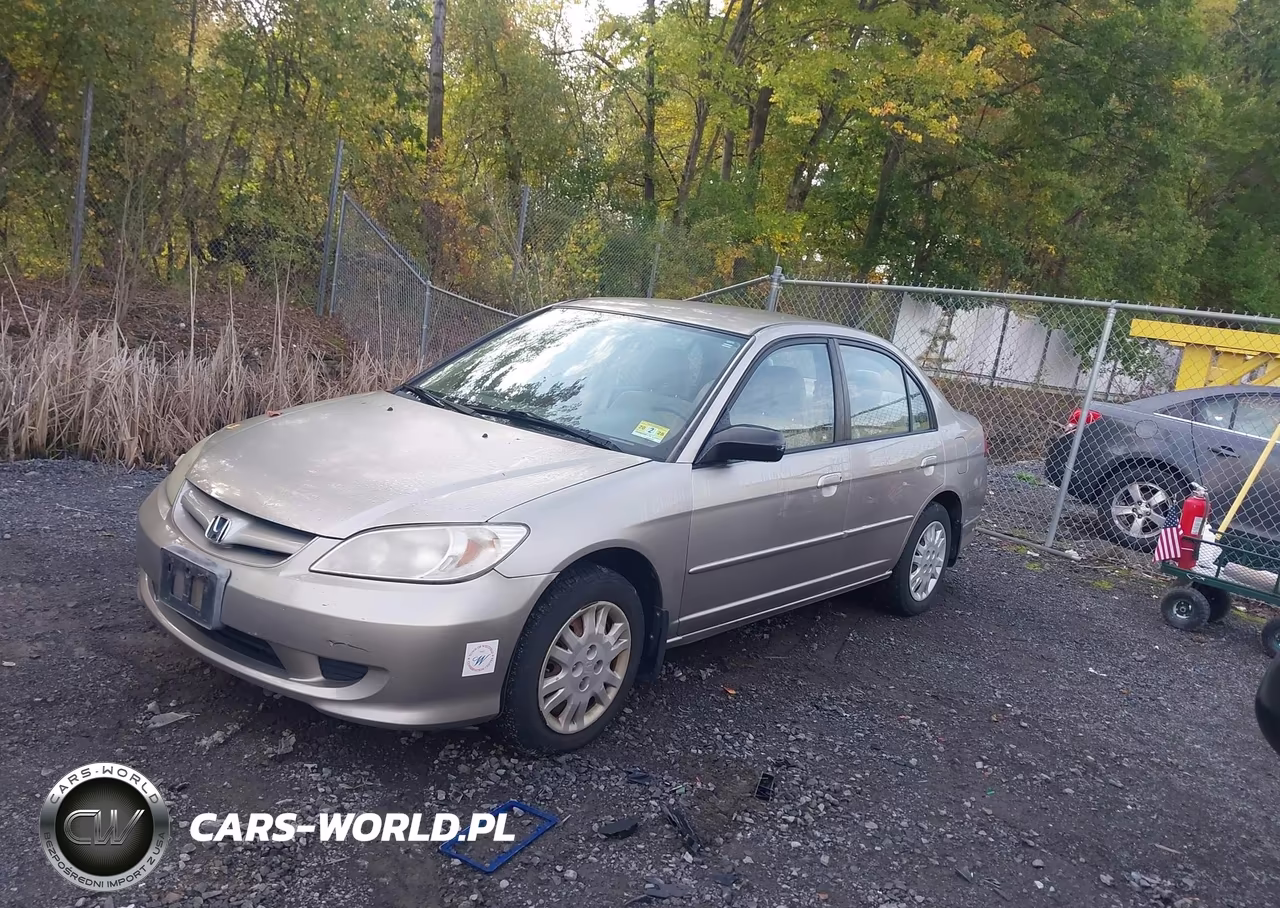 2004 Honda Civic Lx VIN:2HGES16544H635993 - 2