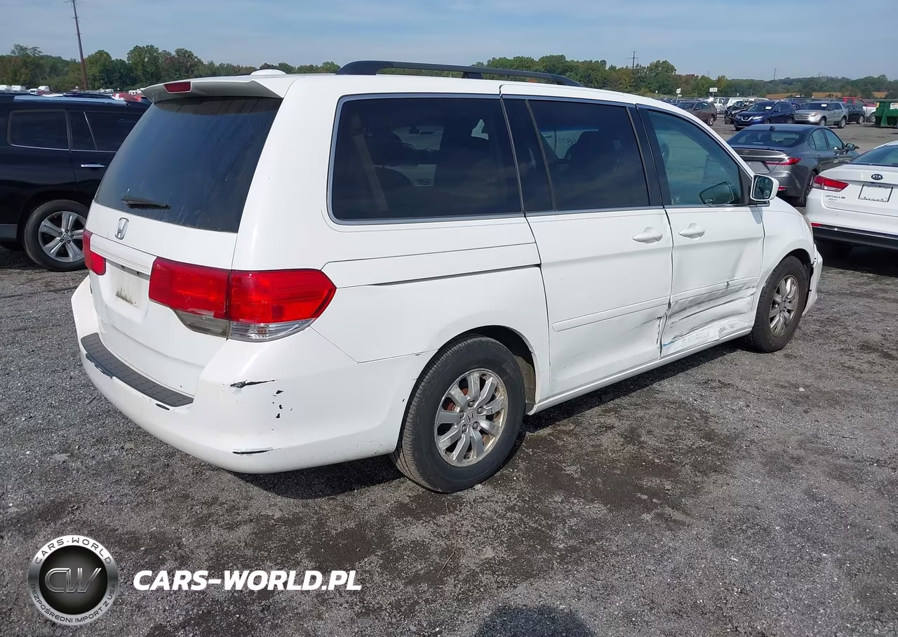 2010 Honda Odyssey Ex-L VIN:5FNRL3H61AB093185 - 4