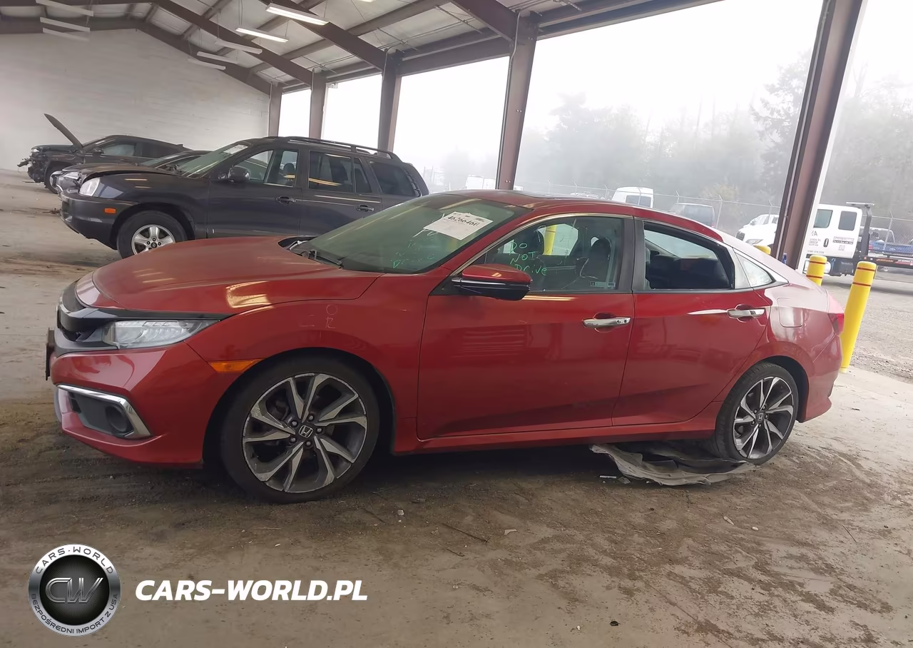 2020 Honda Civic Touring VIN:19XFC1F96LE213625 - 14