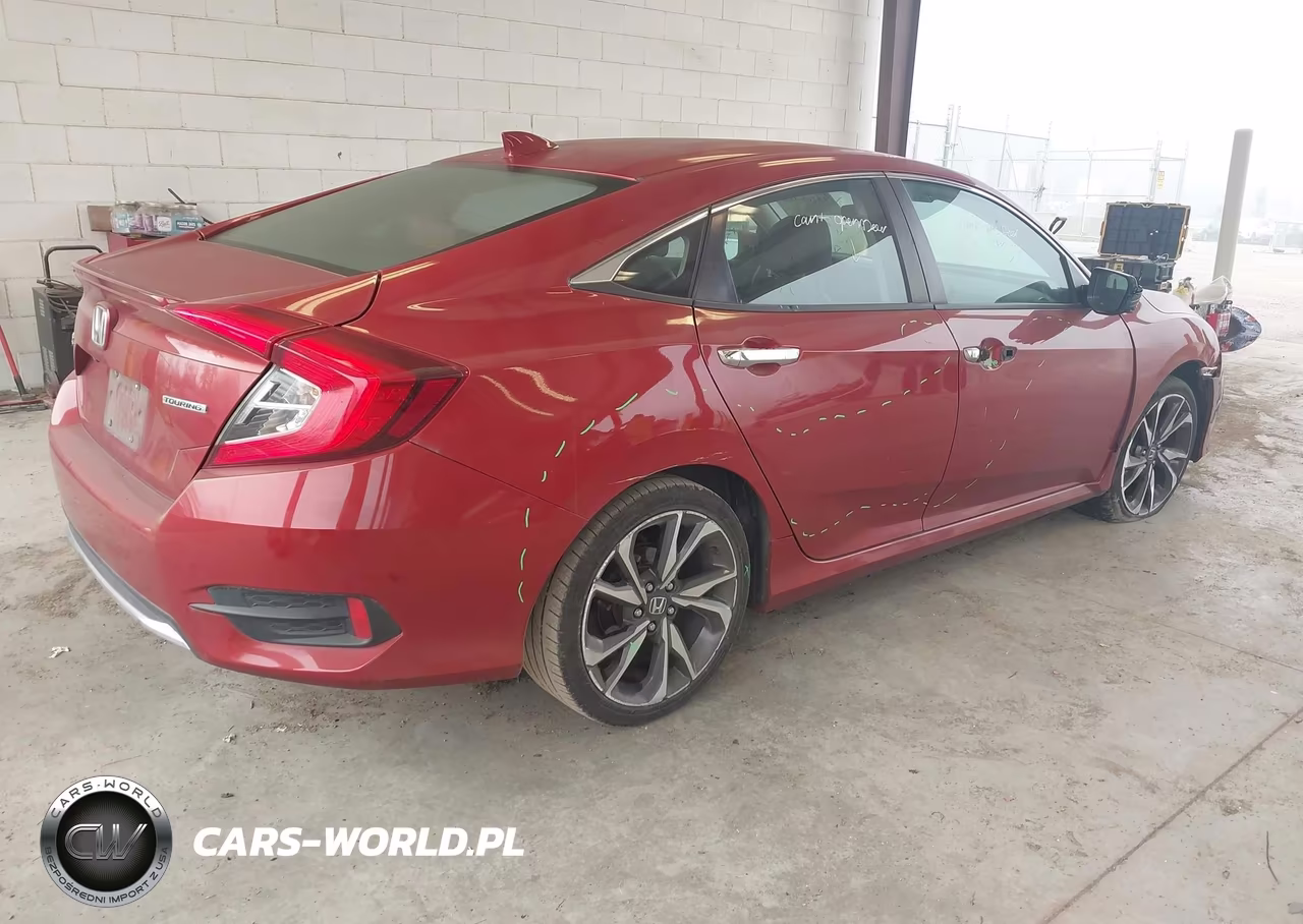 2020 Honda Civic Touring VIN:19XFC1F96LE213625 - 4