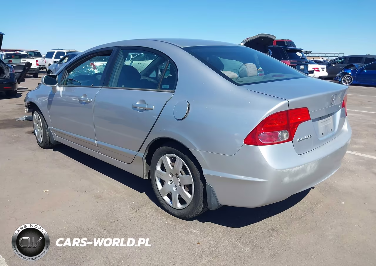 2006 Honda Civic Lx VIN:1HGFA16566L125447 - 3