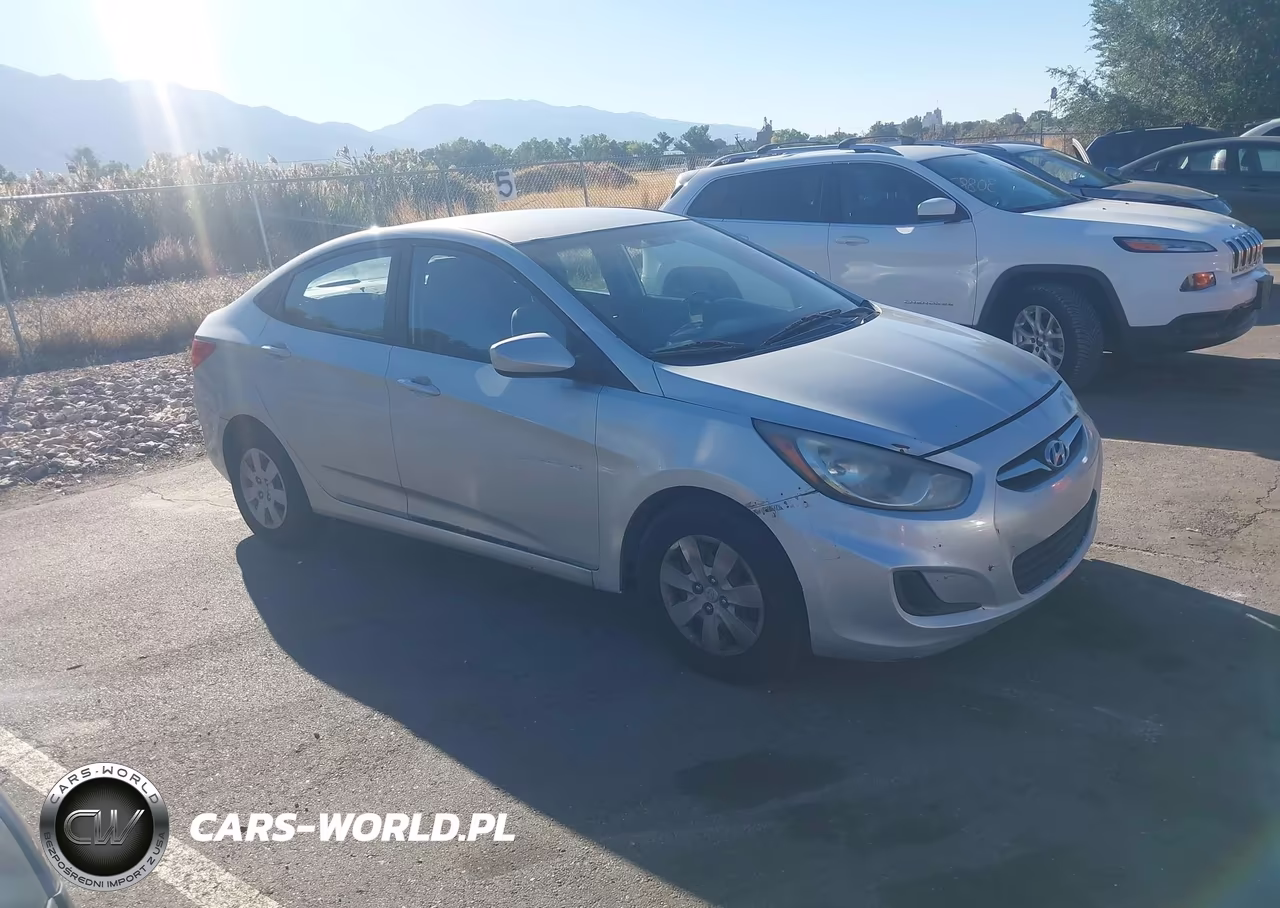 2013 Hyundai Accent Gls VIN:KMHCT4AE9DU531679 - 1