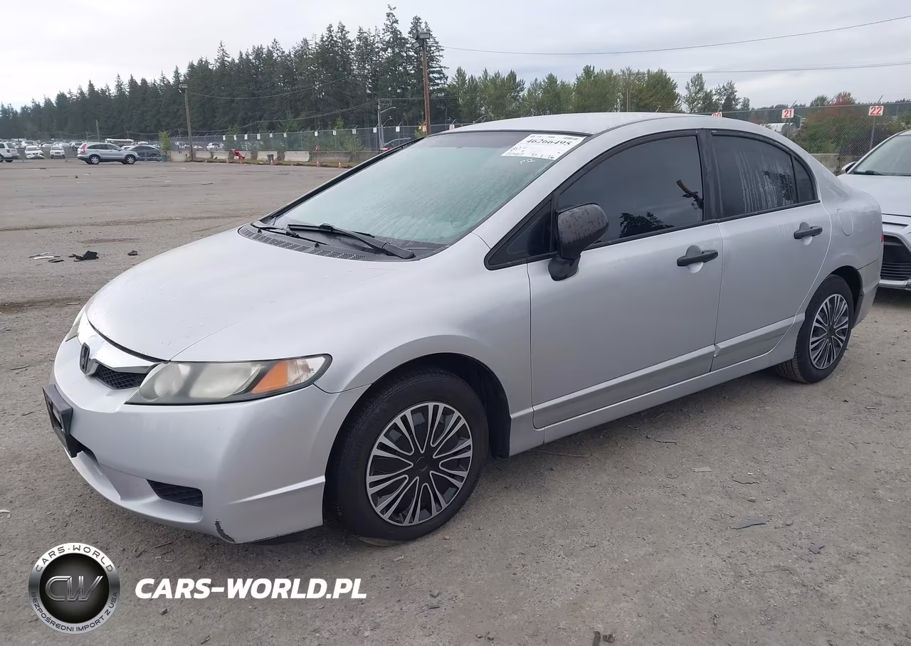 2009 Honda Civic Vp VIN:2HGFA16389H507317 - 2
