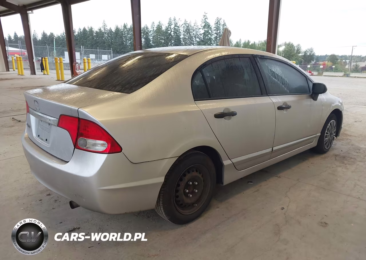2009 Honda Civic Vp VIN:2HGFA16389H507317 - 4