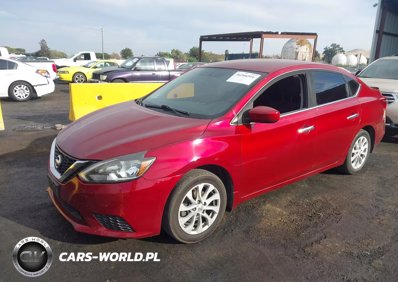 2019 Nissan Sentra Sv VIN:3N1AB7AP8KY296058 - 2