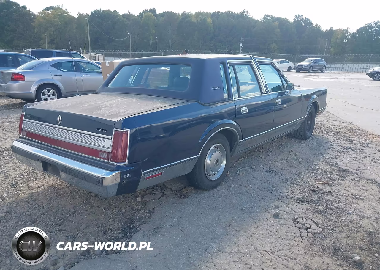 1989 Lincoln Town Car Signature VIN:1LNBM82F4KY765435 - 4