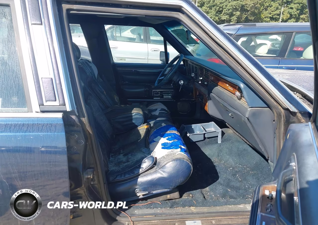 1989 Lincoln Town Car Signature VIN:1LNBM82F4KY765435 - 5
