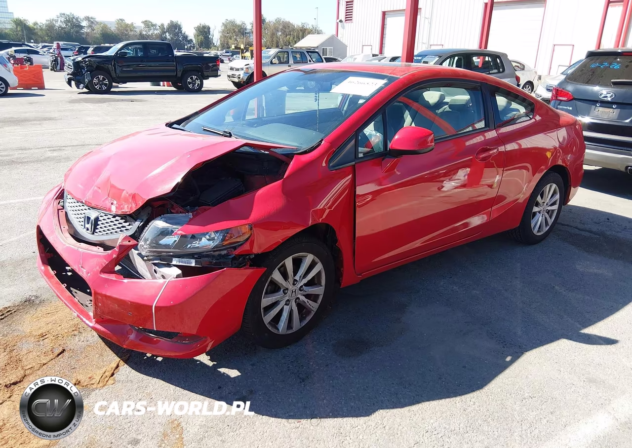 2012 Honda Civic Ex VIN:2HGFG3B89CH527126 - 2