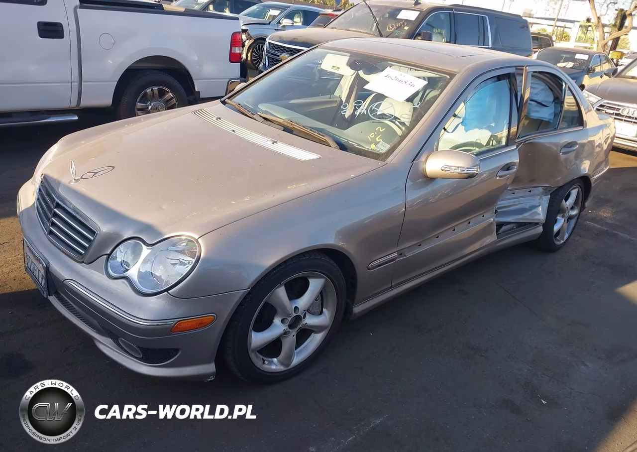 2006 Mercedes-Benz C 230 Sport VIN:WDBRF52H26A892985 - 2