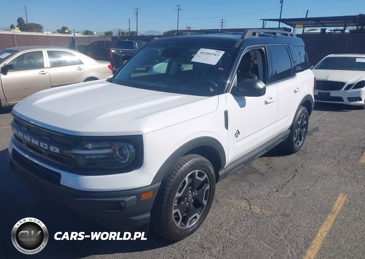 2022 Ford Bronco Sport Outer Banks VIN:3FMCR9C65NRE12392 - 2