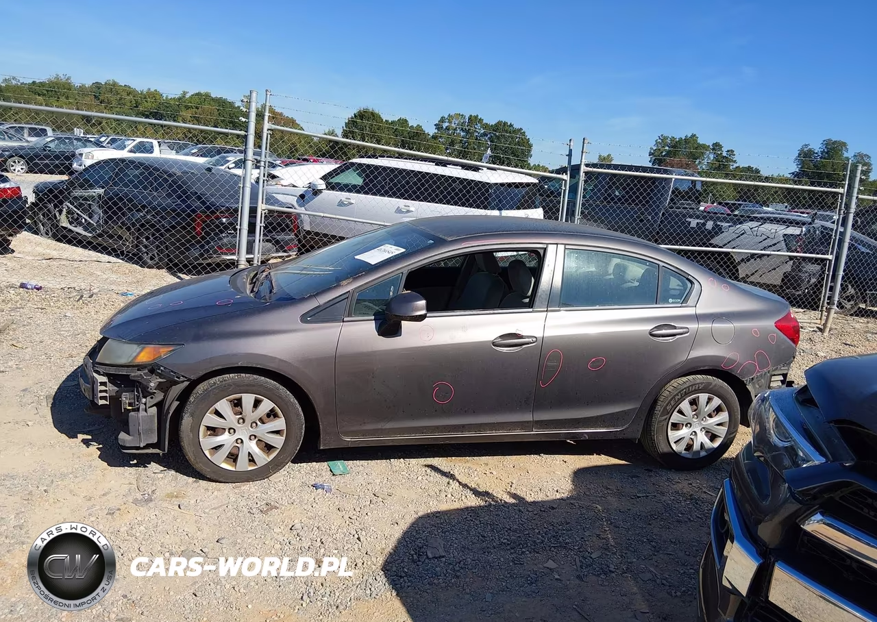 2012 Honda Civic Sdn Lx VIN:19XFB2F51CE103510 - 13