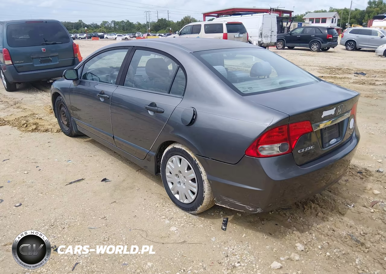 2011 Honda Civic Vp VIN:19XFA1F39BE009028 - 3