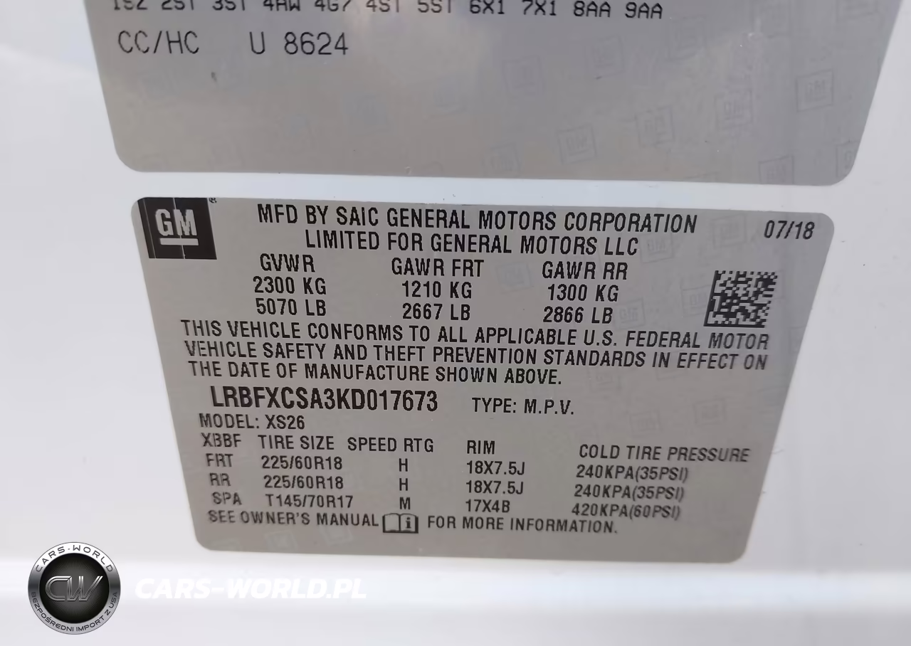 2019 Buick Envision Fwd Essence VIN:LRBFXCSA3KD017673 - 9
