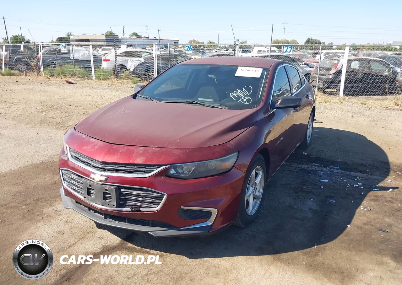 2016 Chevrolet Malibu Ls VIN:1G1ZB5ST4GF275280 - 2