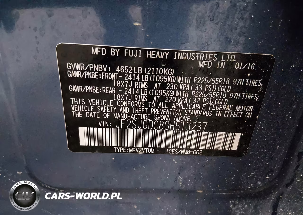 2016 Subaru Forester 2.0Xt Premium VIN:JF2SJGDC8GH513237 - 9