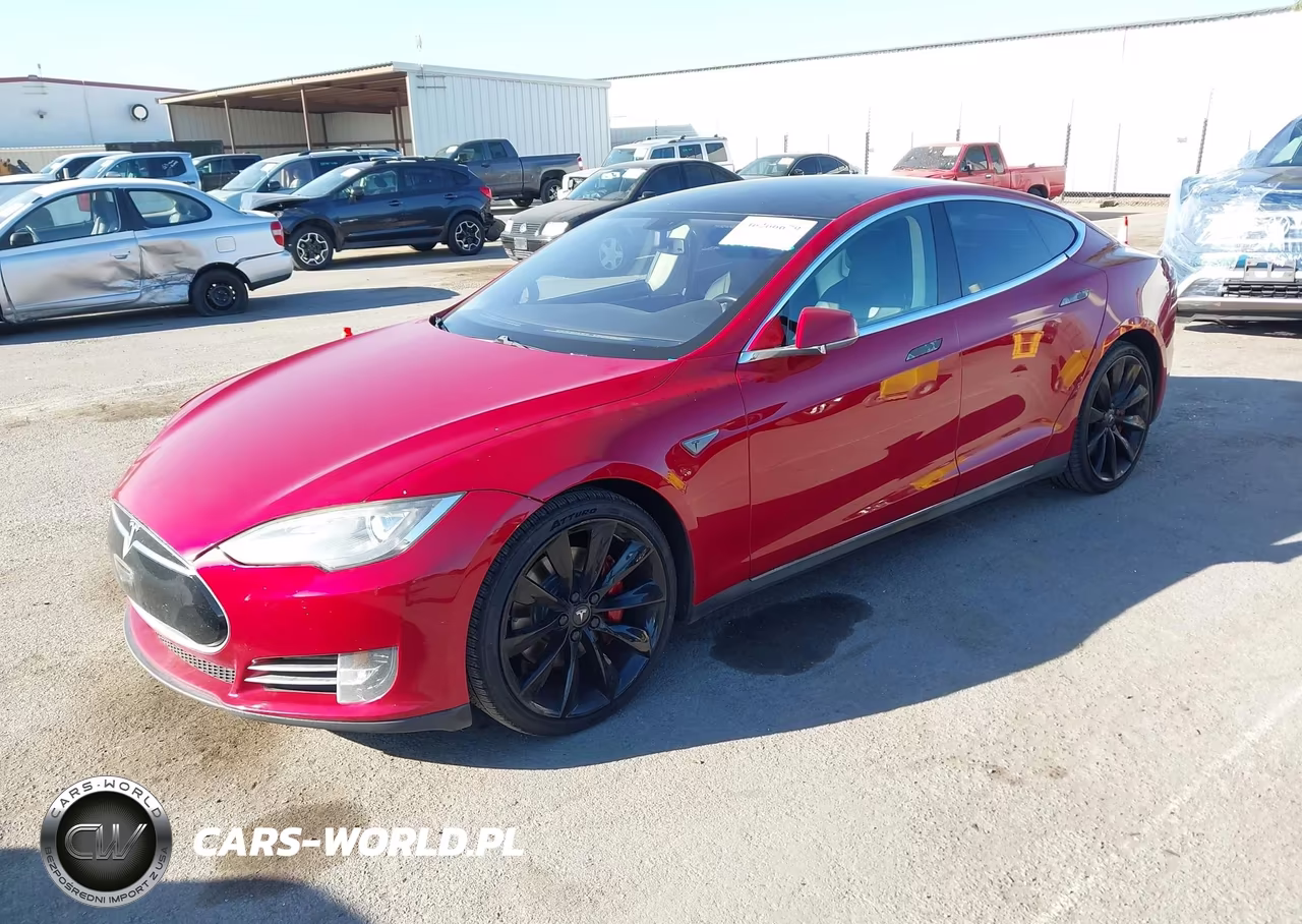 2014 Tesla Model S P85 VIN:5YJSA1H16EFP34417 - 2