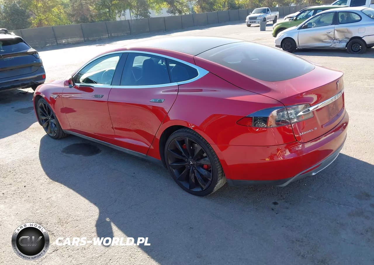 2014 Tesla Model S P85 VIN:5YJSA1H16EFP34417 - 3