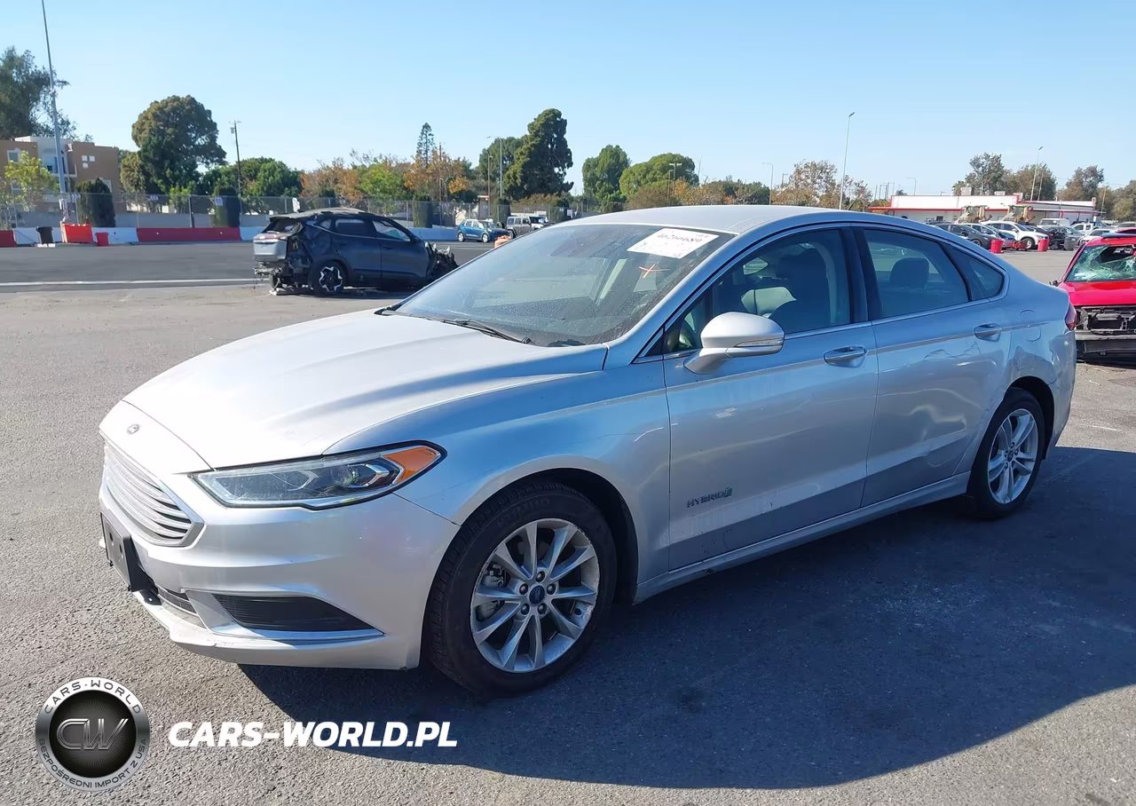 2018 Ford Fusion Hybrid Se VIN:3FA6P0LU6JR117531 - 2