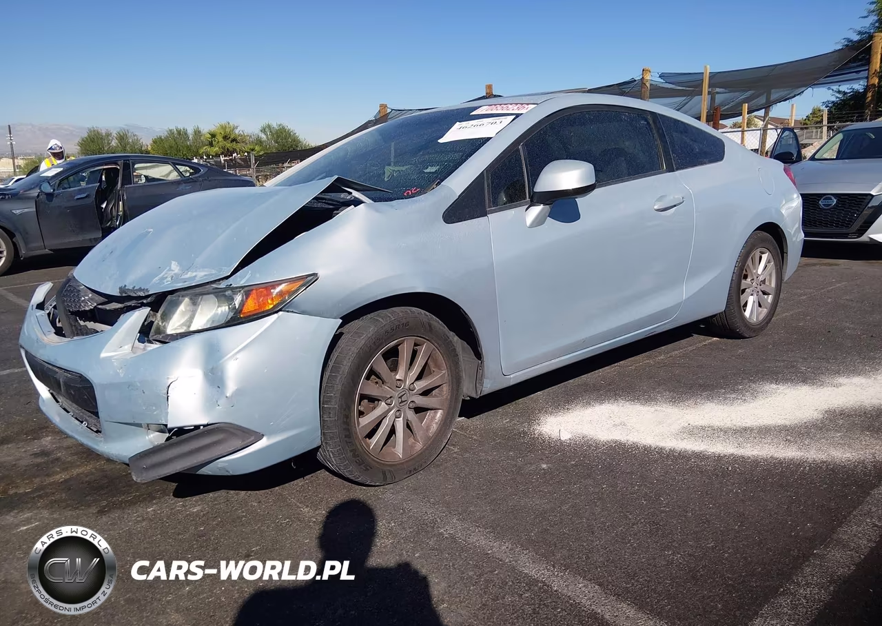 2012 Honda Civic Ex-L VIN:2HGFG3B18CH546981 - 2