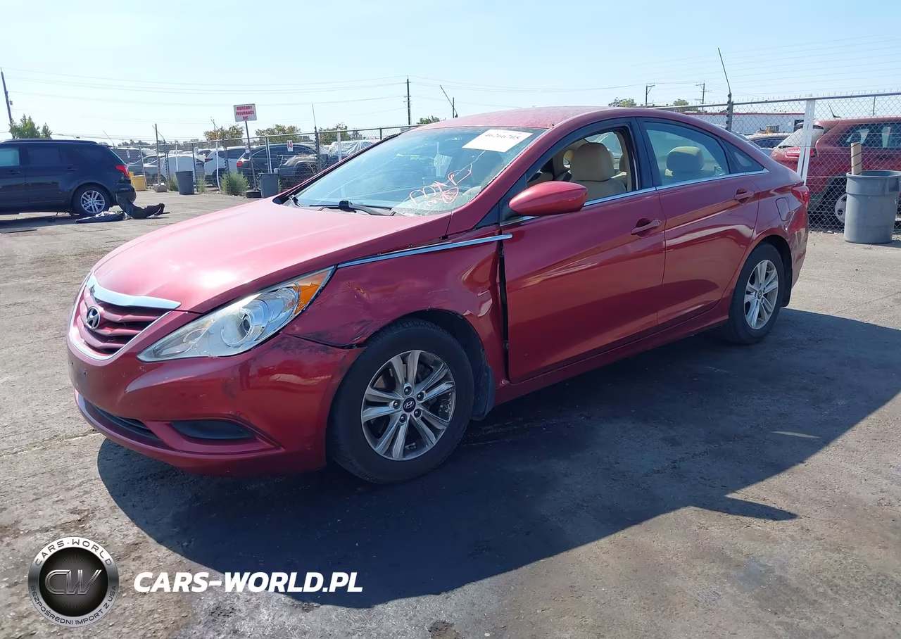 2012 Hyundai Sonata Gls VIN:5NPEB4AC5CH496288 - 2