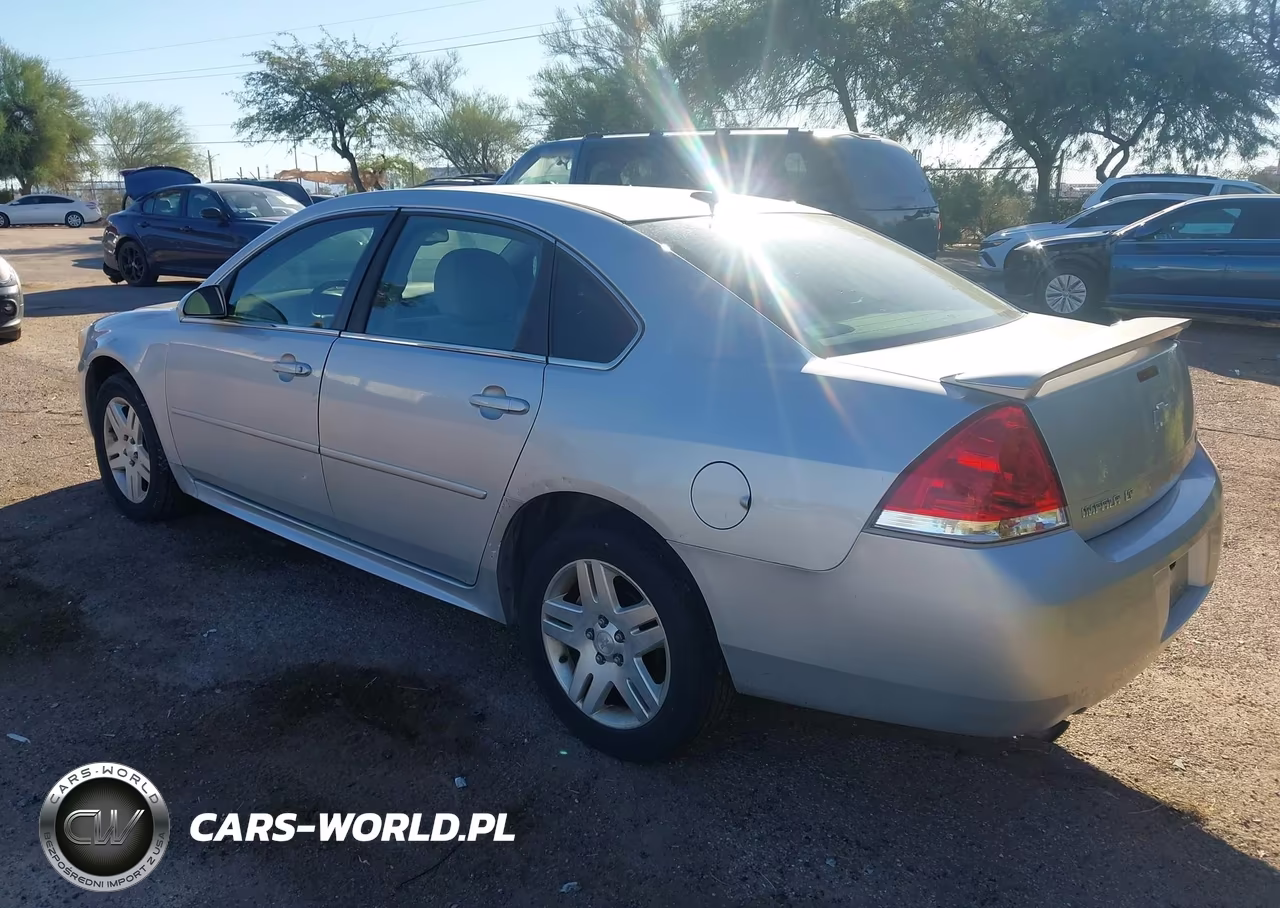 2013 Chevrolet Impala Lt VIN:2G1WG5E3XD1198756 - 3