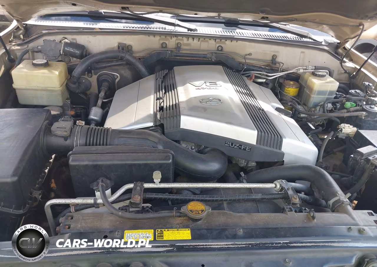 2000 Lexus Lx 470 VIN:JT6HT00WXY0106201 - 10