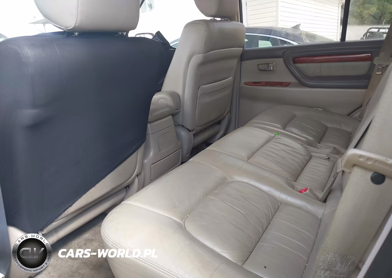 2000 Lexus Lx 470 VIN:JT6HT00WXY0106201 - 8